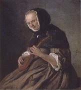 Jan Steen, Woman Playing the cittern